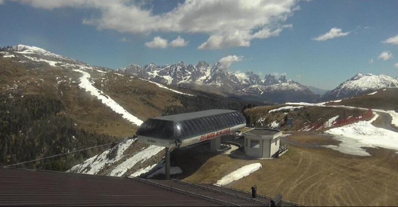 Webcam Moena-Alpe Lusia  - Alpe Lusia - Le cune