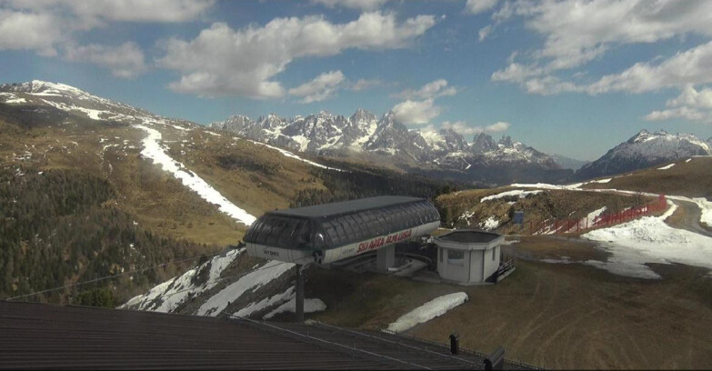 Webcam Moena-Alpe Lusia  - Alpe Lusia - Le cune