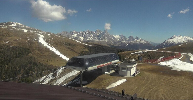 Webcam Moena-Alpe Lusia  - Alpe Lusia - Le cune