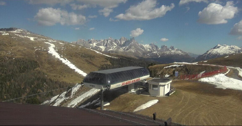 Webcam Moena-Alpe Lusia  - Alpe Lusia - Le cune