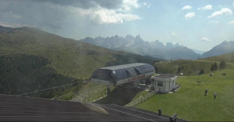 Webcam Moena-Alpe Lusia  - Alpe Lusia - Le cune