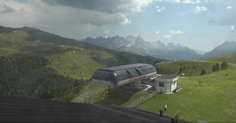 Webcam Moena-Alpe Lusia  - Alpe Lusia - Le cune