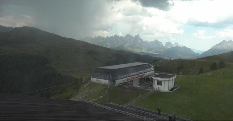 Webcam Moena-Alpe Lusia  - Alpe Lusia - Le cune