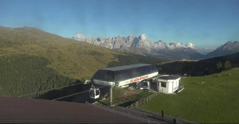 Webcam Moena-Alpe Lusia  - Alpe Lusia - Le cune