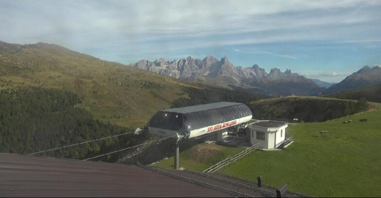Webcam Moena-Alpe Lusia  - Alpe Lusia - Le cune