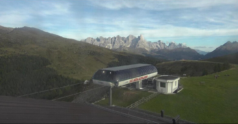 Webcam Moena-Alpe Lusia  - Alpe Lusia - Le cune