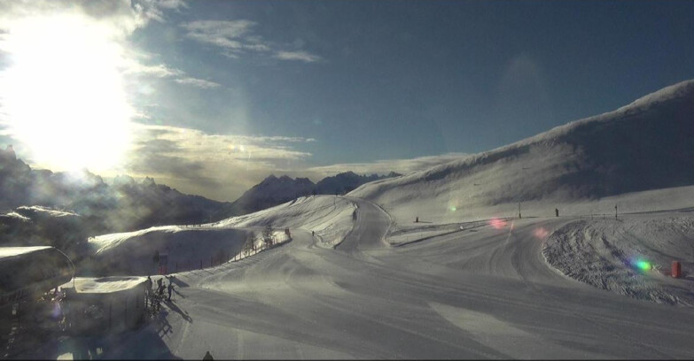 Webcam Белламонте-Альпе-Лусиа  - Bellamonte Alpe Lusia - Le Cune