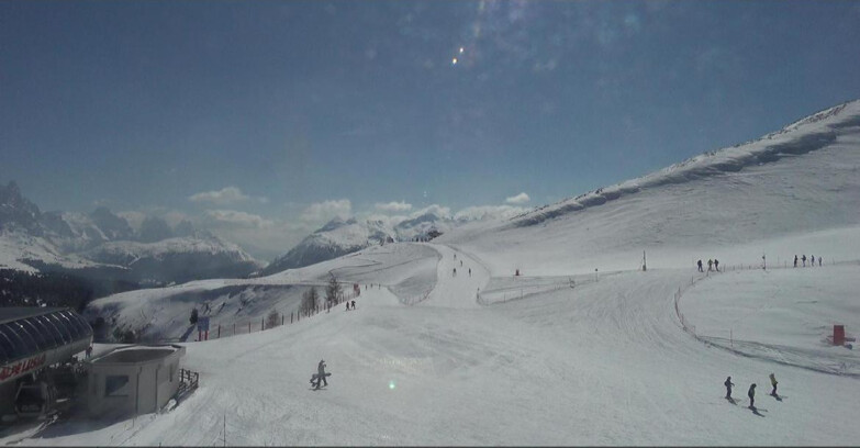 Webcam Белламонте-Альпе-Лусиа  - Bellamonte Alpe Lusia - Le Cune