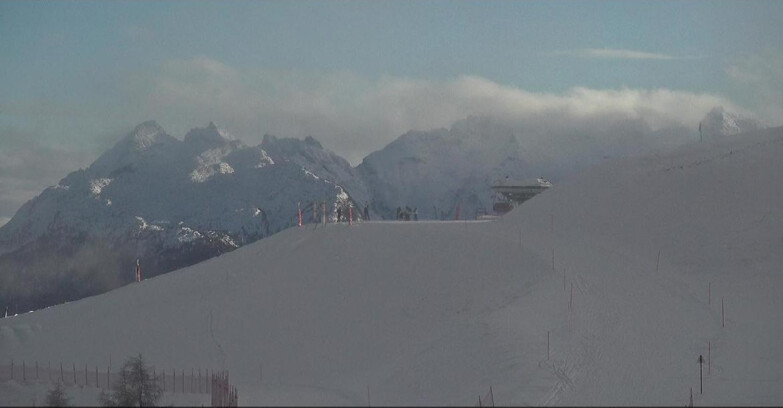 Webcam Moena-Alpe Lusia  - Arrivo seggiovia Campo-Cune