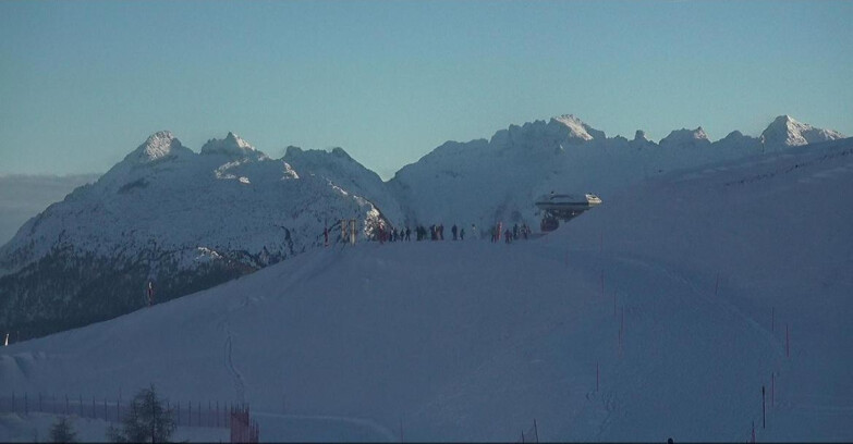 Webcam Moena-Alpe Lusia  - Arrivo seggiovia Campo-Cune