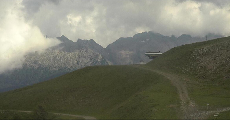 Webcam Moena-Alpe Lusia  - Arrivo seggiovia Campo-Cune