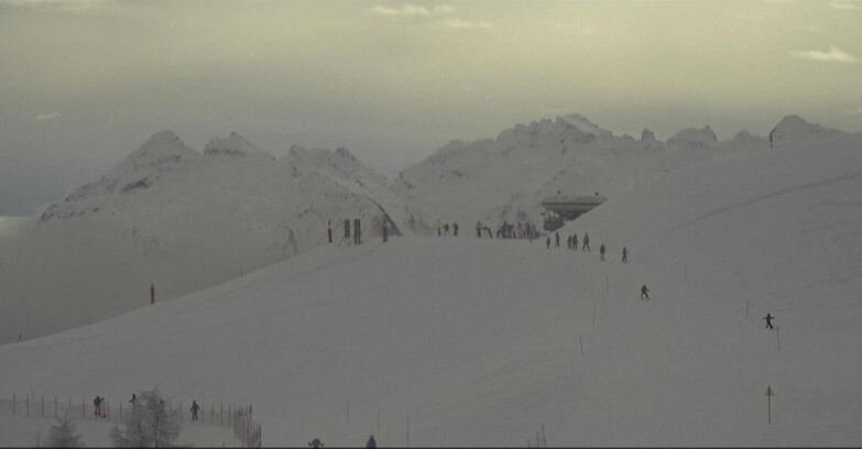 Webcam Moena-Alpe Lusia  - Arrivo seggiovia Campo-Cune