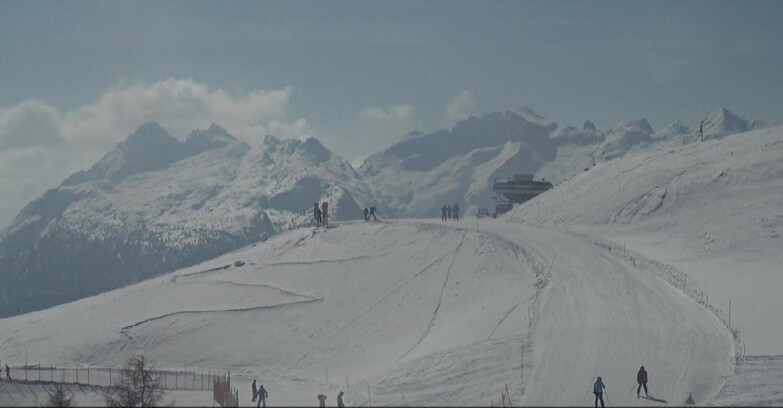 Webcam Моэна-Альпе-Лузия - Arrivo seggiovia Campo-Cune