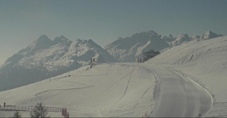 Webcam Моэна-Альпе-Лузия - Arrivo seggiovia Campo-Cune