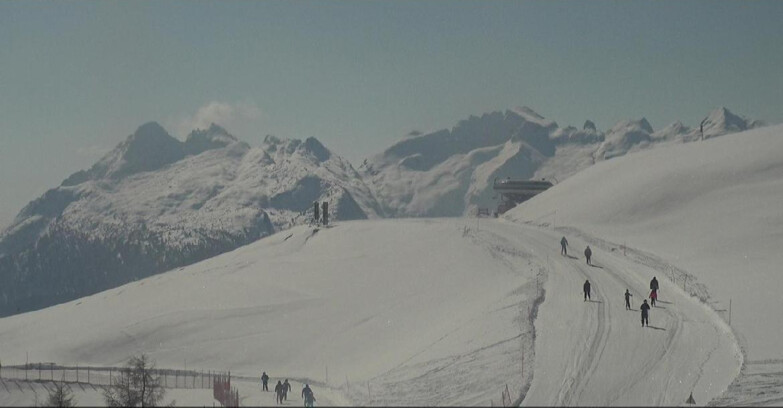 Webcam Moena-Alpe Lusia  - Arrivo seggiovia Campo-Cune
