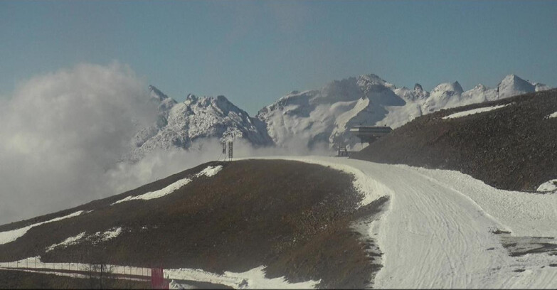 Webcam Moena-Alpe Lusia  - Arrivo seggiovia Campo-Cune