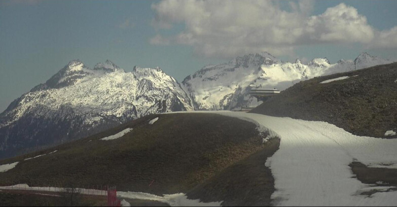 Webcam Moena-Alpe Lusia  - Arrivo seggiovia Campo-Cune