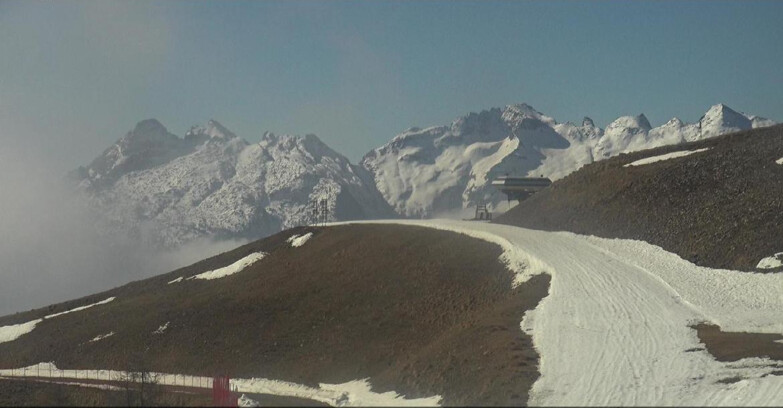 Webcam Moena-Alpe Lusia  - Arrivo seggiovia Campo-Cune