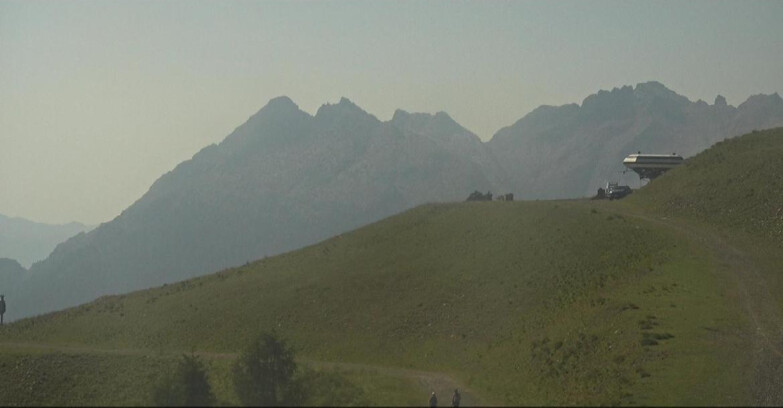Webcam Moena-Alpe Lusia  - Arrivo seggiovia Campo-Cune