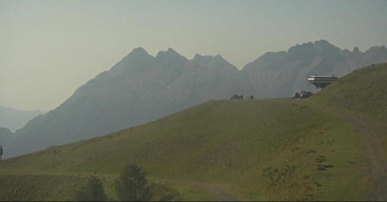 Webcam Moena-Alpe Lusia  - Arrivo seggiovia Campo-Cune