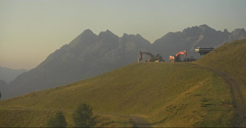 Webcam Moena-Alpe Lusia  - Arrivo seggiovia Campo-Cune