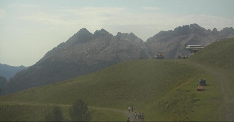 Webcam Моэна-Альпе-Лузия - Arrivo seggiovia Campo-Cune