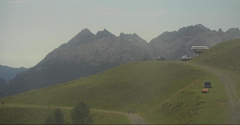 Webcam Моэна-Альпе-Лузия - Arrivo seggiovia Campo-Cune