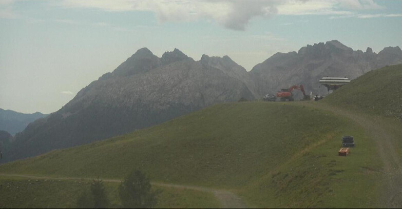 Webcam Моэна-Альпе-Лузия - Arrivo seggiovia Campo-Cune