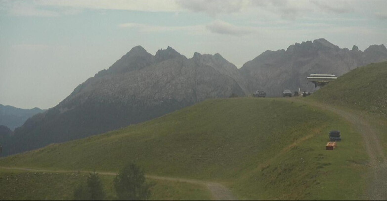 Webcam Моэна-Альпе-Лузия - Arrivo seggiovia Campo-Cune