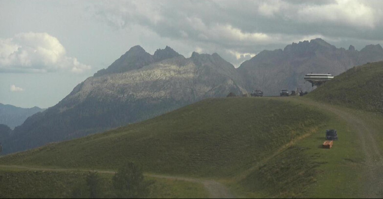 Webcam Моэна-Альпе-Лузия - Arrivo seggiovia Campo-Cune