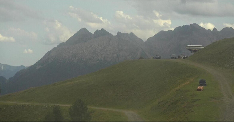Webcam Моэна-Альпе-Лузия - Arrivo seggiovia Campo-Cune