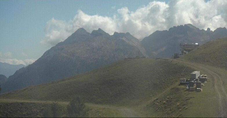 Webcam Moena-Alpe Lusia  - Arrivo seggiovia Campo-Cune