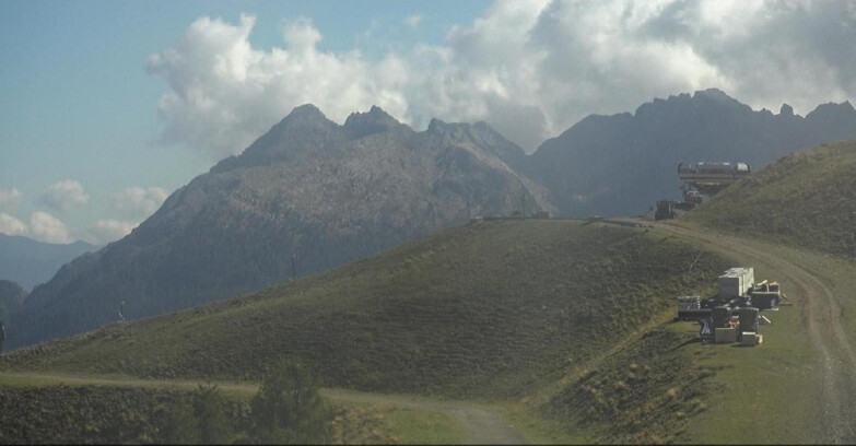 Webcam Moena-Alpe Lusia  - Arrivo seggiovia Campo-Cune