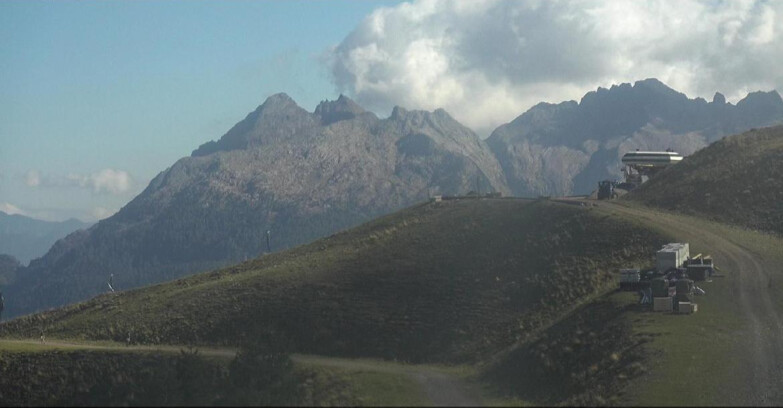 Webcam Moena-Alpe Lusia  - Arrivo seggiovia Campo-Cune