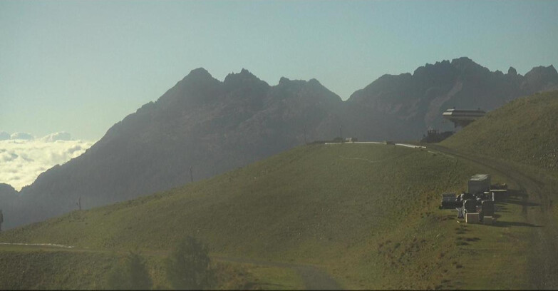 Webcam Moena-Alpe Lusia  - Arrivo seggiovia Campo-Cune
