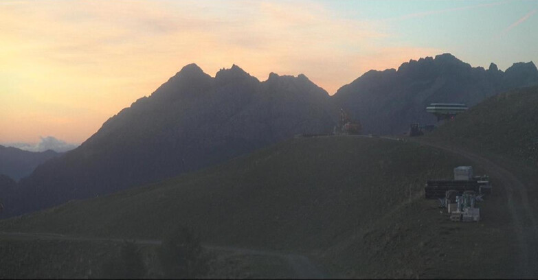Webcam Моэна-Альпе-Лузия - Arrivo seggiovia Campo-Cune
