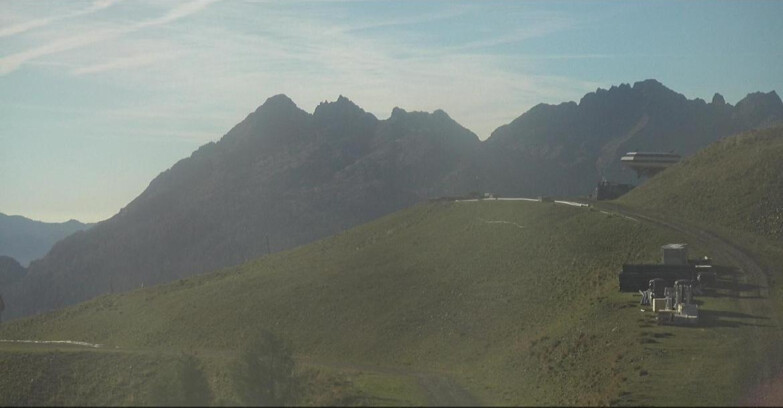 Webcam Моэна-Альпе-Лузия - Arrivo seggiovia Campo-Cune