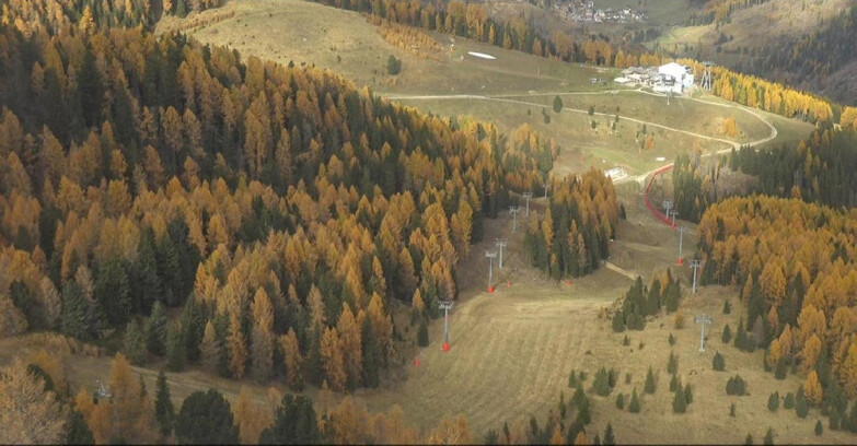 Webcam Moena-Alpe Lusia  - Pista Piavac