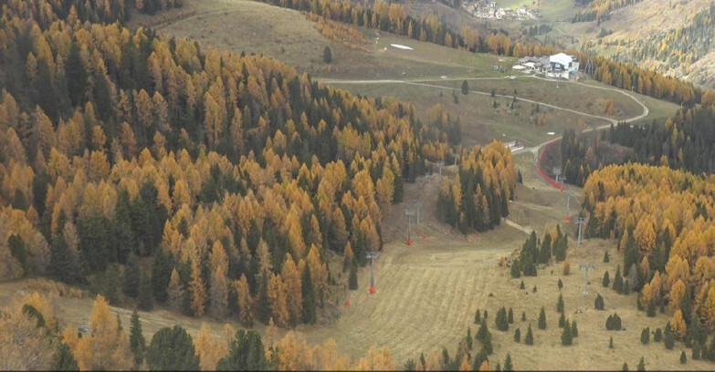 Webcam Moena-Alpe Lusia  - Pista Piavac