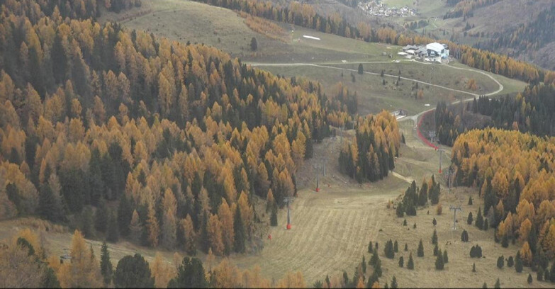 Webcam Moena-Alpe Lusia  - Pista Piavac
