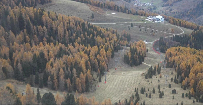 Webcam Moena-Alpe Lusia  - Pista Piavac