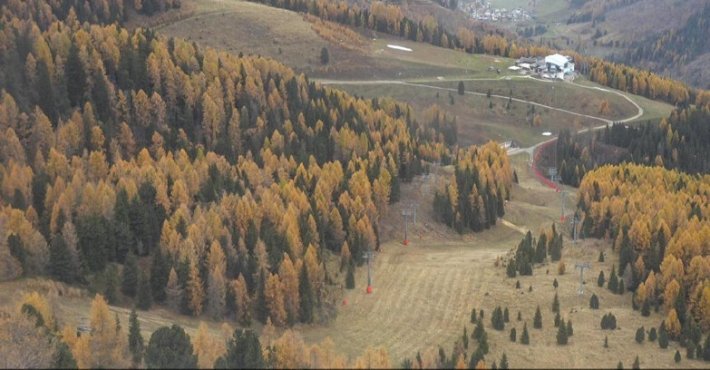 Webcam Moena-Alpe Lusia  - Pista Piavac
