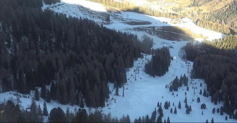 Webcam Moena-Alpe Lusia  - Pista Piavac