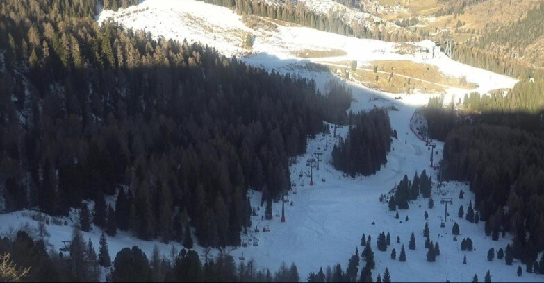 Webcam Moena-Alpe Lusia  - Pista Piavac