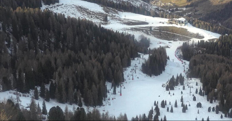 Webcam Moena-Alpe Lusia  - Pista Piavac