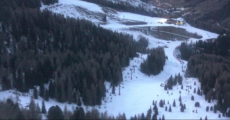 Webcam Moena-Alpe Lusia  - Pista Piavac
