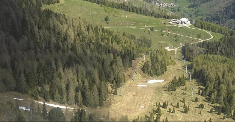 Webcam Moena-Alpe Lusia  - Pista Piavac
