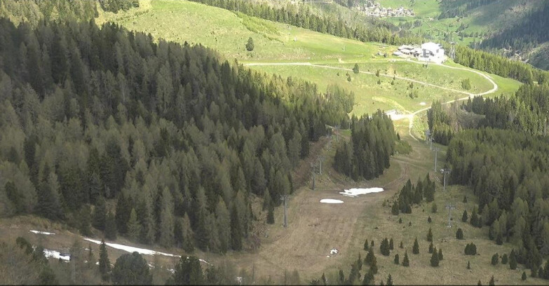 Webcam Moena-Alpe Lusia  - Pista Piavac