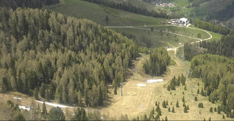 Webcam Moena-Alpe Lusia  - Pista Piavac