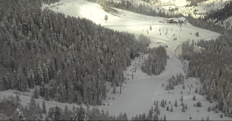 Webcam Moena-Alpe Lusia  - Pista Piavac
